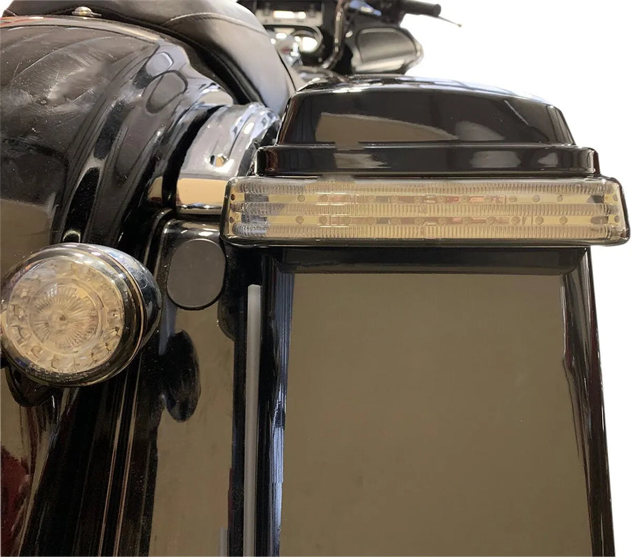 harley davidson flhxse [CUSTOM DYNAMICS] – ProBEAM® LED Sequential BAGZ™ sadeltaskelys