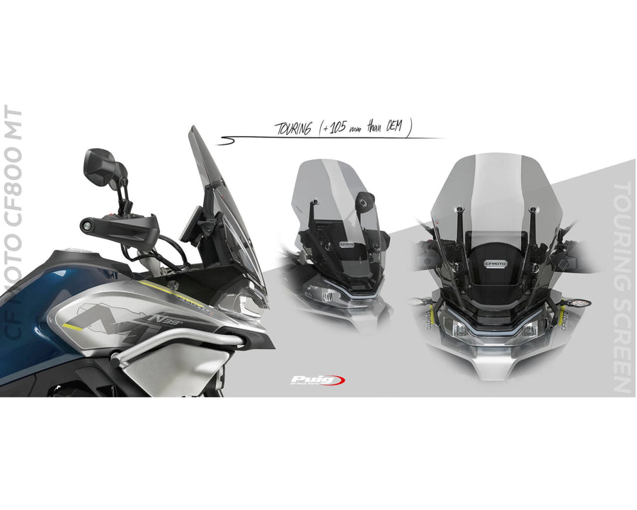CFMOTO 800MT EXPLORE [2025] – Touring Screen – Gennemsigtig