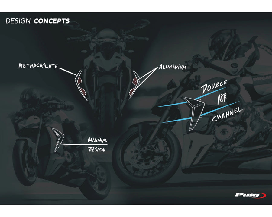DUCATI STREETFIGHTER V2 [2024] – Nøgen forrude side