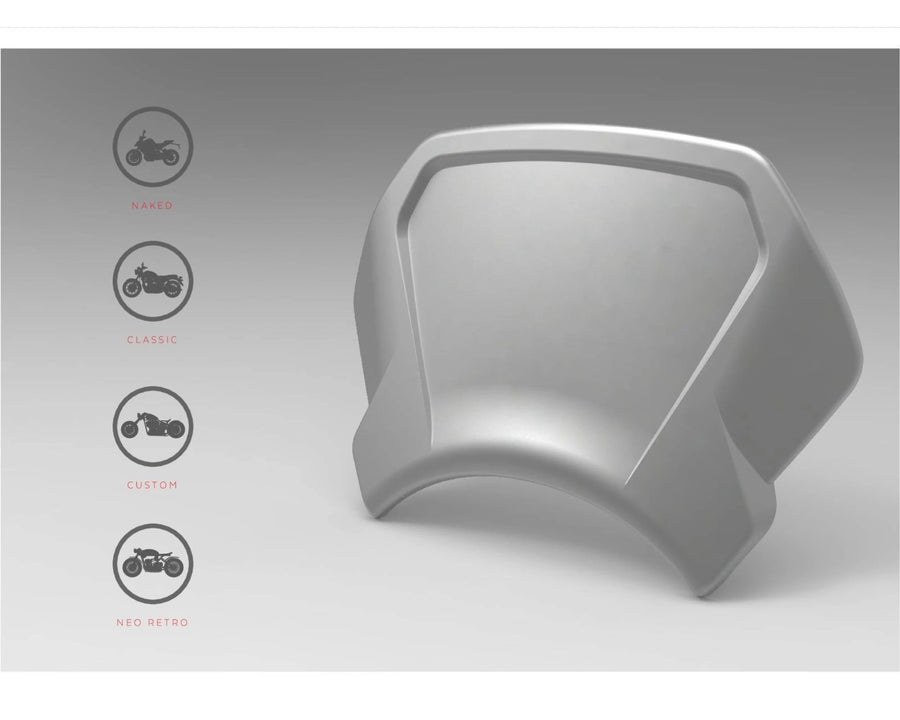 HONDA CMX 500 REBEL SE [2024] – ALU frontpanel – sølv