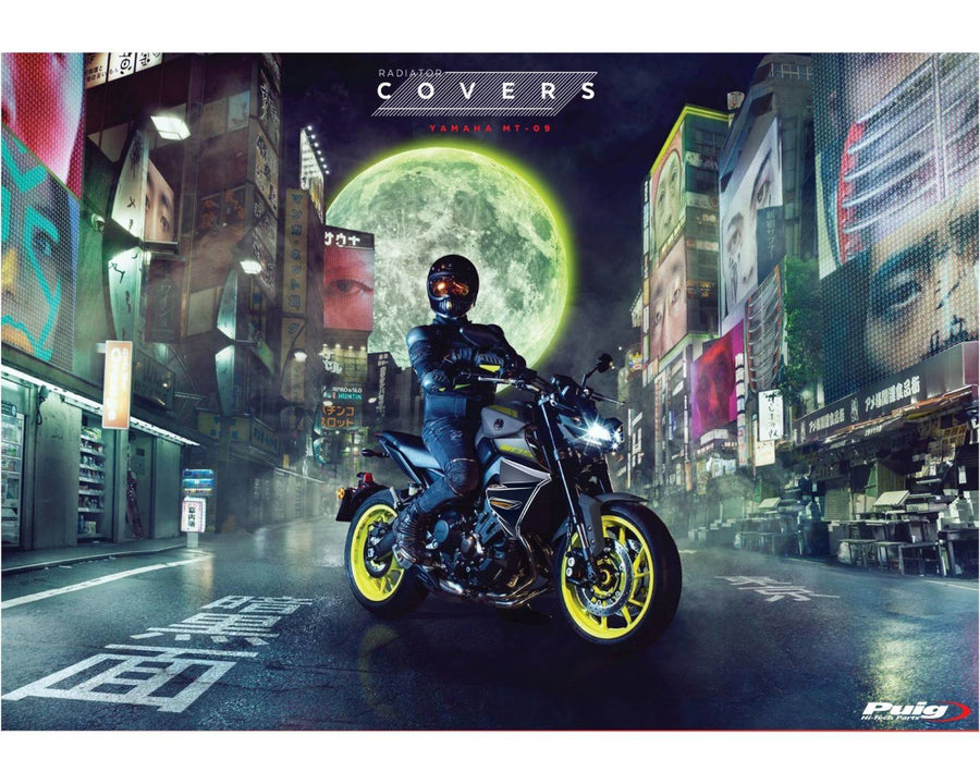 YAMAHA MT-09 SP [2020] – Kølerhætte – matsort