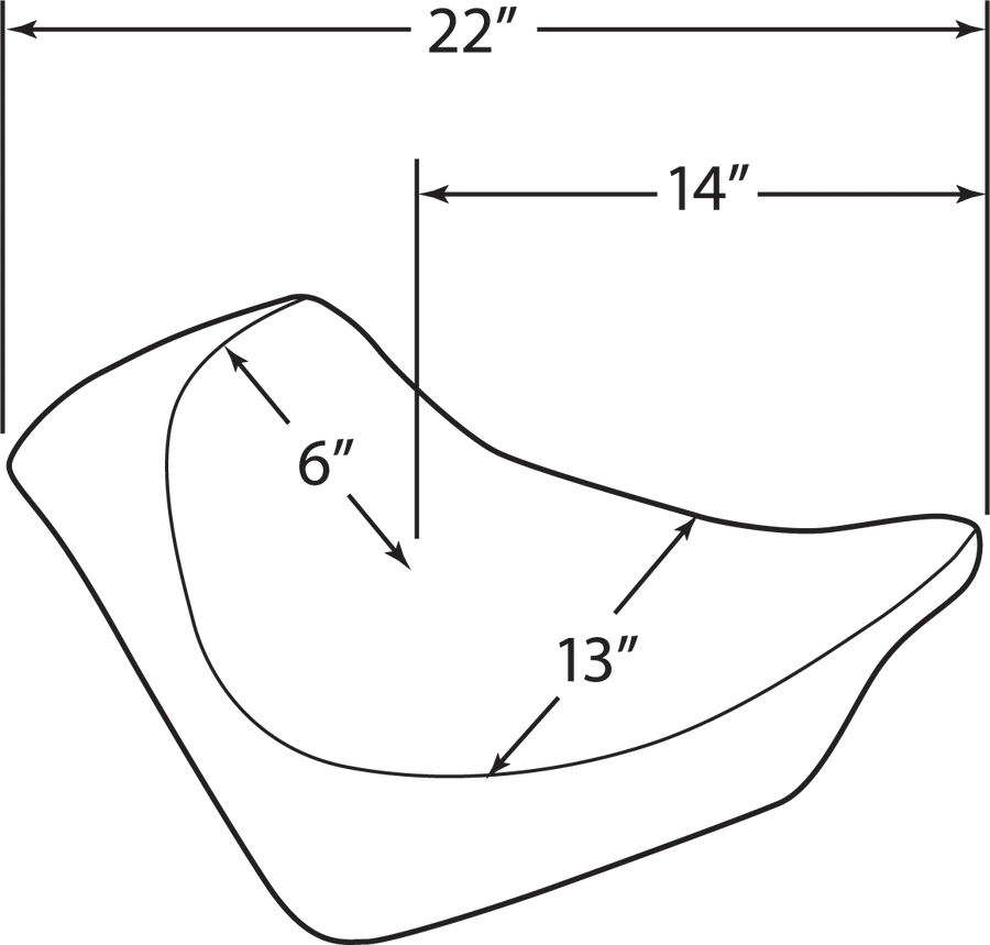 harley-davidson street bob [DRAG SPECIALTIES] – EZ-ON solosæde