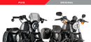 HARLEY DAVIDSON SPORTSTER 883 IRON XL 883 N [2012] – ALU frontplade – sølv-6