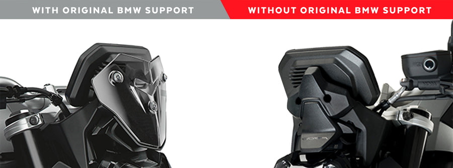 BMW F 900 R [2025] – Bakspejlkapper med faneindikatorsæt – Sort