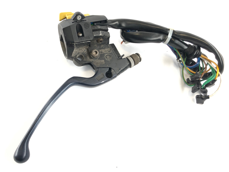 BMW R 100 RT [1979] - Styrets fittings til venstre med koblingsgrebet