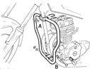 Honda CM 125 [1982-1986] - Motorbeskyttelsesbjælke-1