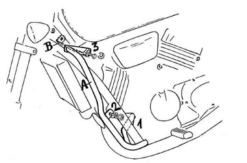 Honda VF 750 C [1993-2000] - Motorbeskyttelsesbjælke