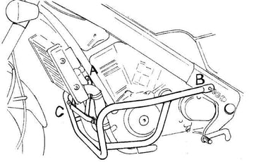 Honda NTV 650 [1988-1998] - Motorbeskyttelsesbjælke