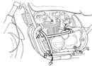 Kawasaki Zephyr 550 [1991-1999] - Motorbeskyttelsesbjælke-2