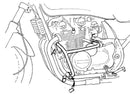 Kawasaki Zephyr 550 [1991-1999] - Motorbeskyttelsesbjælke-1