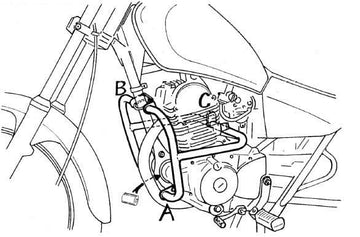 Yamaha SR 125 [1996-2001] - Motorværn