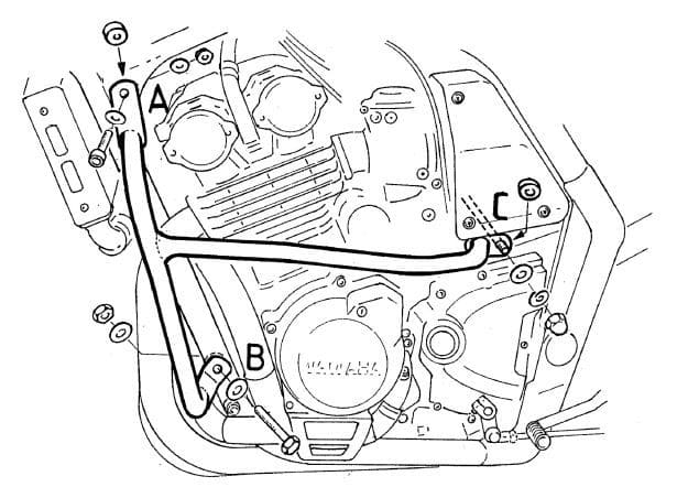 Yamaha FZS 600 [1998-2004] - Motorbeskyttelsesbjælke