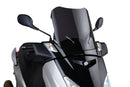 YAMAHA X-MAX 250 [2005] - PUIG V-Tech Line Touring Forrude | Stærkt tonet | PUIG 5015F