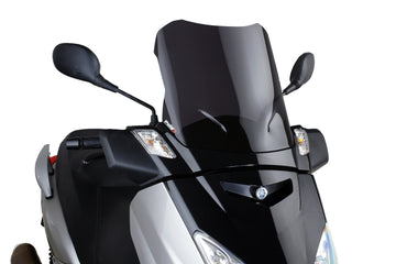 YAMAHA X-MAX 250 [2005] - PUIG V-Tech Line Touring Forrude | Stærkt tonet | PUIG 5015F