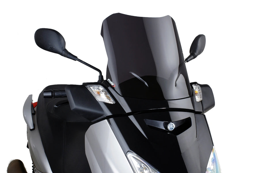 YAMAHA X-MAX 250 [2005] - PUIG V-Tech Line Touring Forrude | Stærkt tonet | PUIG 5015F