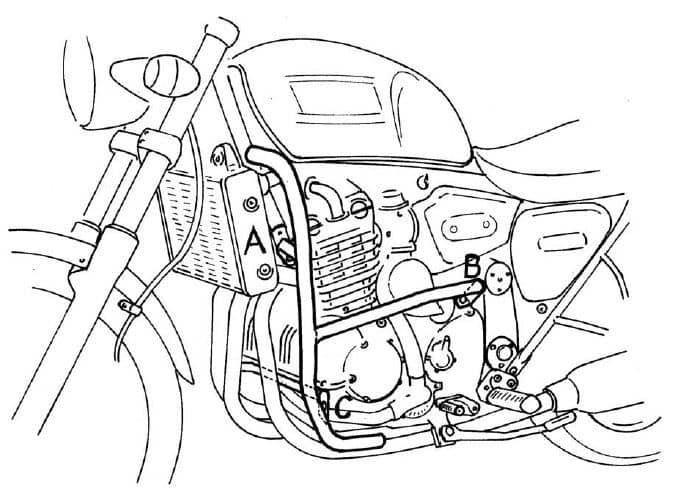 Triumph Thunderbird [1995-1998] - Motorværn