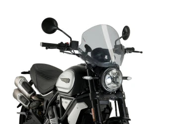 DUCATI SCRAMBLER 1100 DARK PRO [2025] – ALU frontplade – sort
