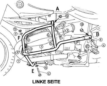 BMW R 850 R [1994-2002] - Motorbeskyttelsesbjælke - 0
