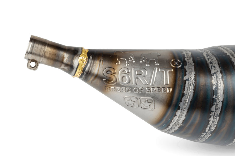 Beta RR Enduro 50 2T - Auspuff R/T 80–90 Blau