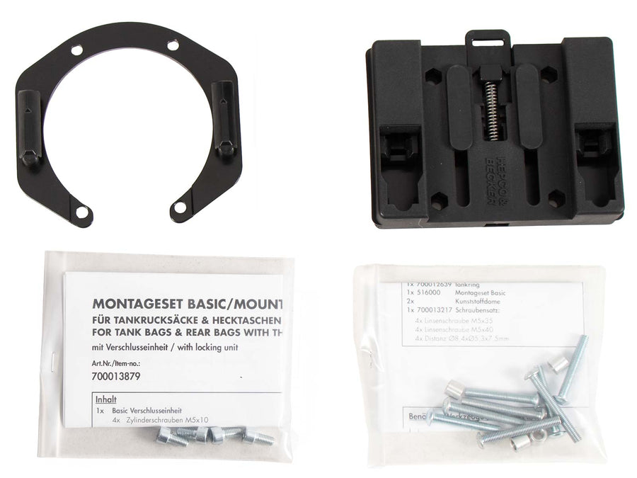 Universal Tankring BASIC 6 Loch Befestigung für BMW