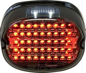 harley davidson sportster s 1250 [CUSTOM DYNAMICS] – Flad LED-baglygte - 0