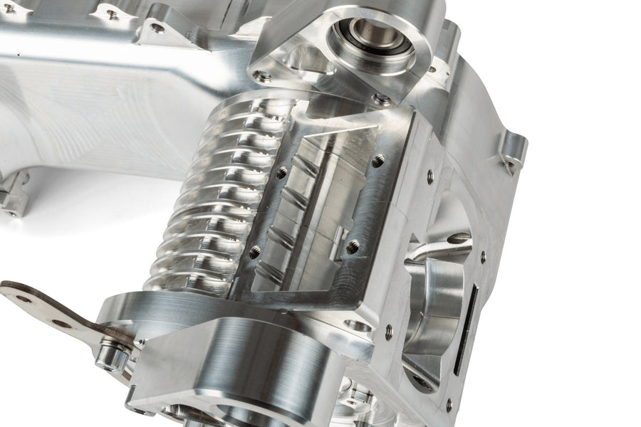 MBK Nitro Naked 50 2T LC [–2012] - Motorgehäuse CNC Fireblade