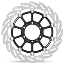 BMW S 1000 R [2025-2026] - FLAME flydende aluminium bremseskive - overflade: sort, rustfrit stål - varenr. 113210 – Billede 1