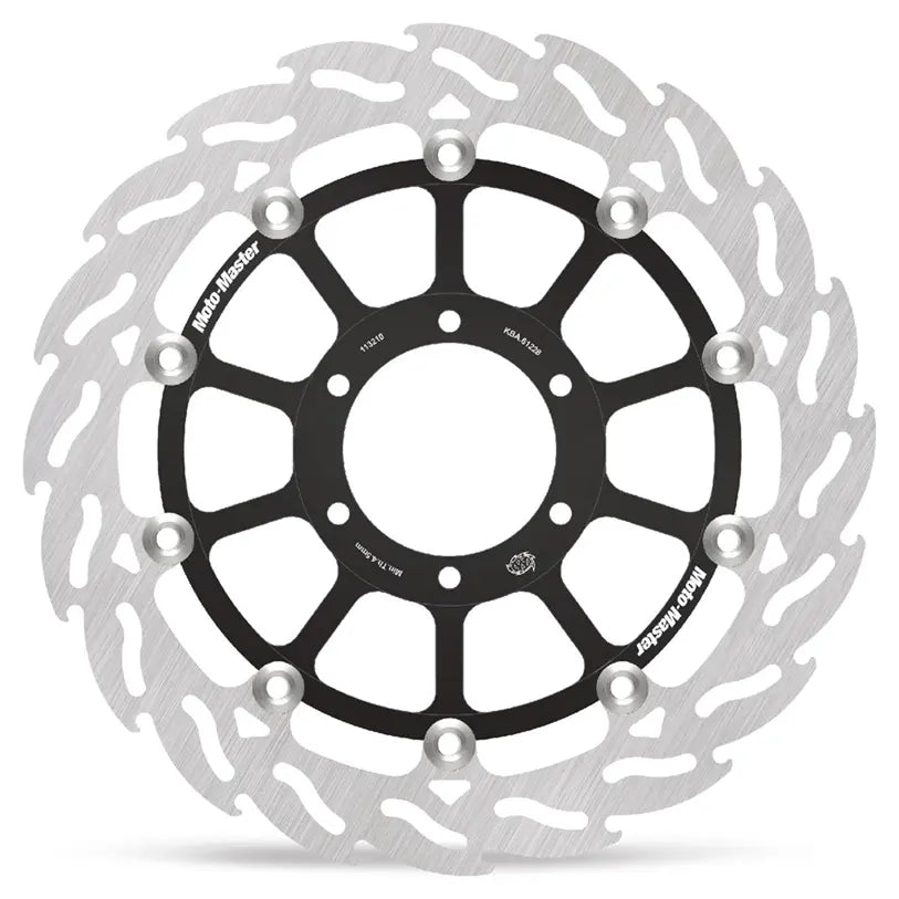 Bmw M 1000 R ABS [2025, 2025-2026] - FLAME flydende aluminium bremseskive - overflade: sort, rustfrit stål - varenr. 113210 – Billede 1