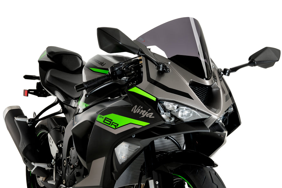 KAWASAKI ZX-6R NINJA [2025] – R-Racer skærm – mat sort