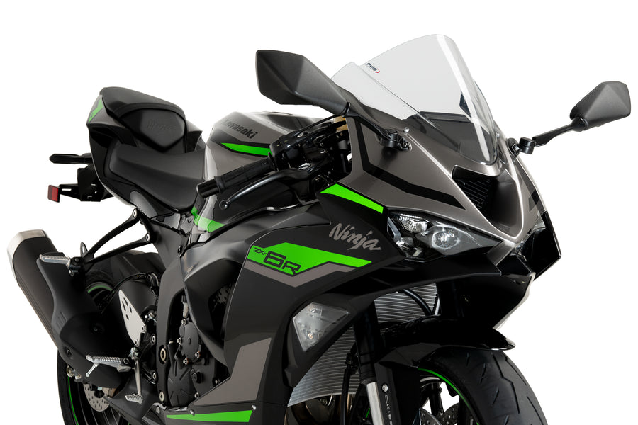 KAWASAKI ZX-6R NINJA [2025] – Z-Racing skærm – stærkt tonet