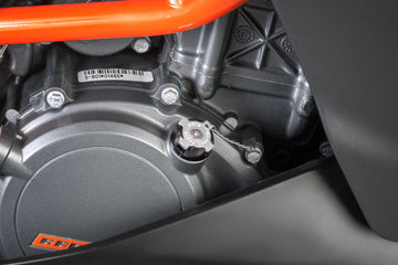 KTM RC 390 [2025] – Oliedæksel – Sølv