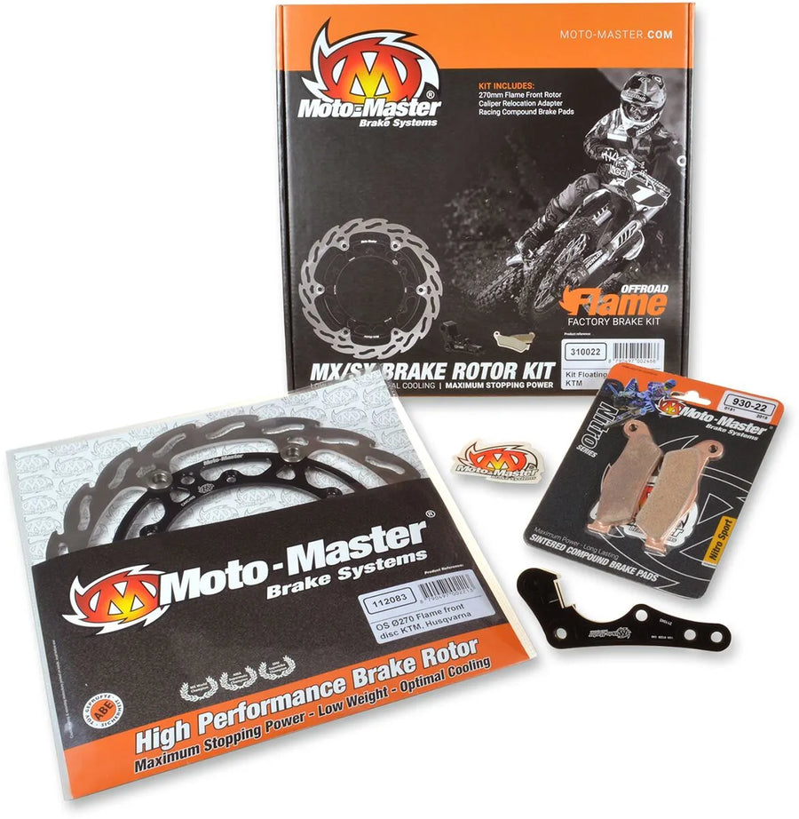 Stark VARG [2022-2023] - 270mm Flame Oversize Floating Rotor Bremskit – Bild 1