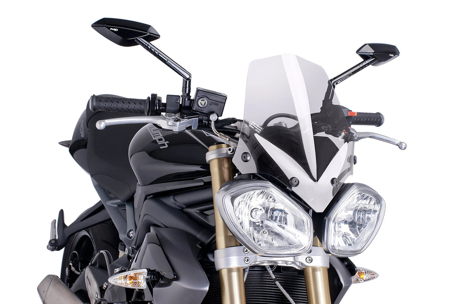 TRIUMPH STREET TRIPLE 675 RX [2016] - Ny generation af sportsforrude | Ryd | PUIG 5658W