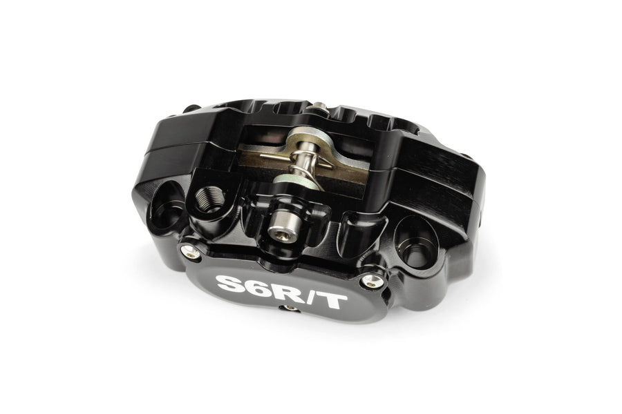 MBK Nitro Naked 50 2T LC [–2012] - 4-Kolben Bremssattel mit Adapter Schwarz