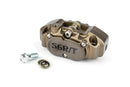 MBK Nitro Naked 50 2T LC [–2012] - 4-Kolben-Bremssattel mit Adapter eloxiert