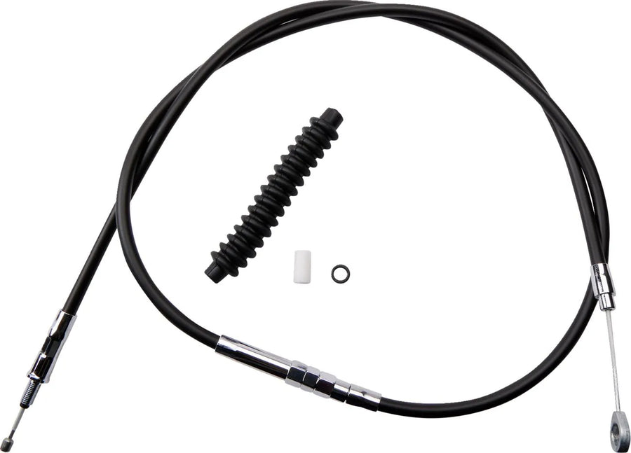 harley davidson fxs [DRAG SPECIALTIES] - Meget effektivt koblingskabel lavet af sort vinyl