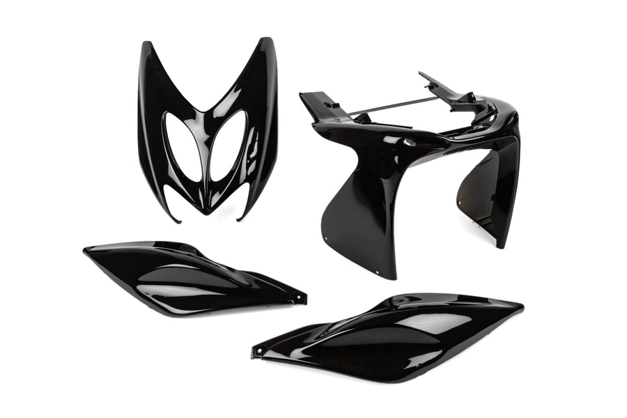 Yamaha Aerox 50 2T LC [2000–] - Verkleidungskit 4 Teile schwarz