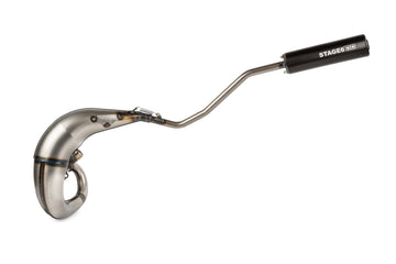 Beta RR Enduro 50 2T - Udstødning Streetrace High Mount venstre sort