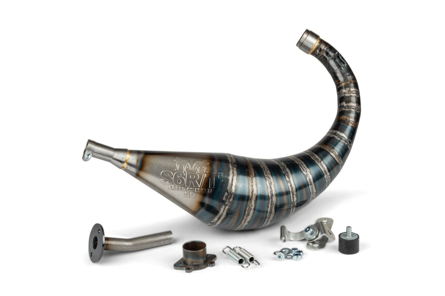 Aprilia RX Enduro 50 2T D50B0 [2007–] - Udstødning R/T 70-80 Rød