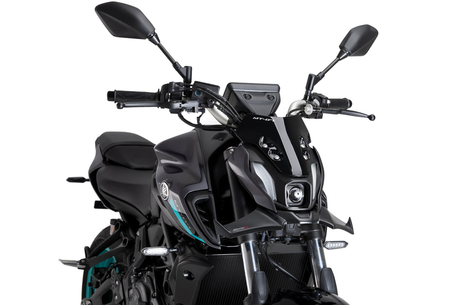 YAMAHA MT-07 PURE [2024] – Frontspoiler med nøgen kåbe forrude