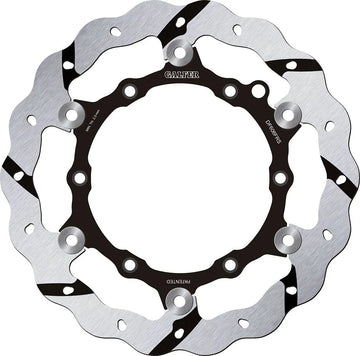 KTM EXC 300 TBI Sixdays [2024-2027] - flydende bølge bremseskive, rillet - billede 1