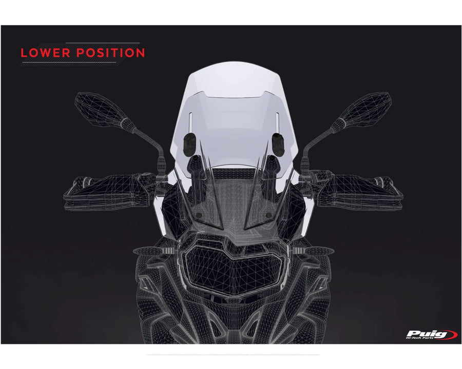BMW F 750 GS [2024] – Justerbar forrude – kraftigt tonet