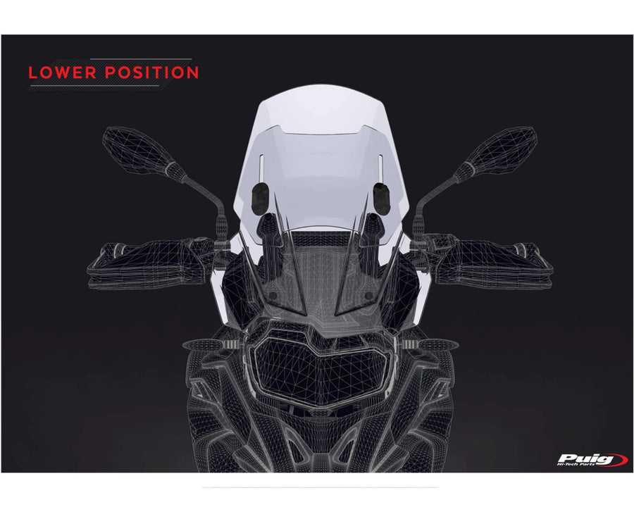 BMW F 750 GS [2024] – Justerbar forrude – Tonet