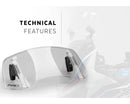 KTM 890 SMT [2025] – Spoiler Screen 2.0 Clip-on – Gennemsigtig-9
