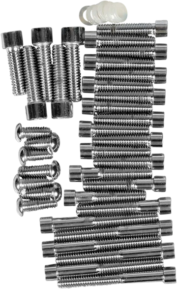 harley davidson fxsts [DRAG SPECIALTIES] - Knastaksel/primær/transmissionsdækselbolte sæt - 0