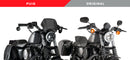 HARLEY DAVIDSON SPORTSTER 883 IRON XL 883 N [2012] – ALU frontplade – sølv-2