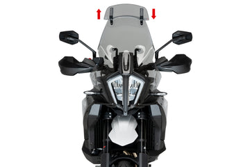 KTM 890 SMT [2025] – touringskærm med spoilerskærm – gennemsigtig