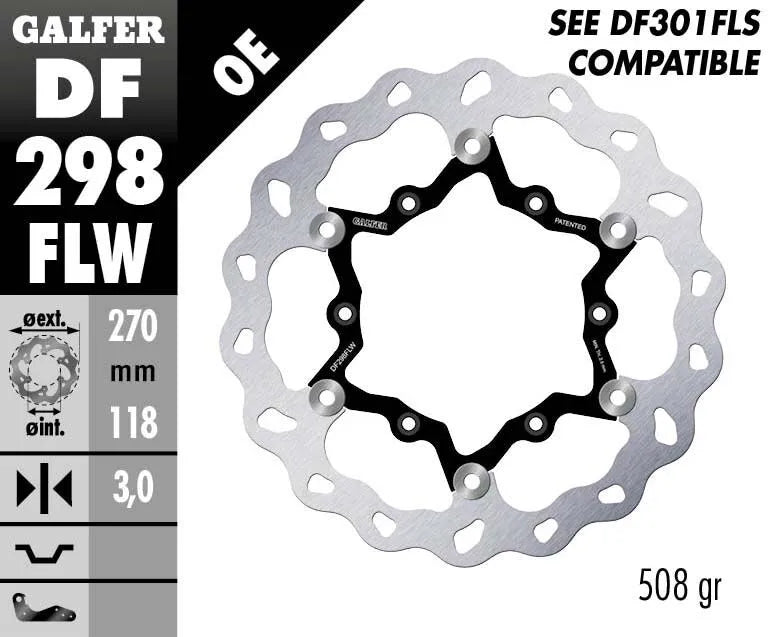 Yamaha Yz 450 F [2022-2023, 2025, 2024, 2024-2025] - Bremsscheibe – Bild 2