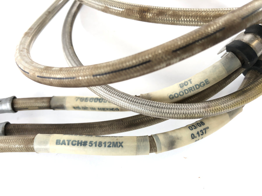 Kan på Spyder SM5 [2009] - Steel Flex Brake Lines indstillet foran
