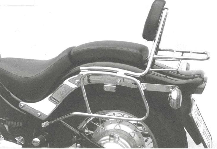 Yamaha XVS 650 Drag Star [1996-2003] - Sissybar uden bagagebro